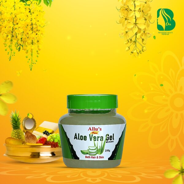 Why You Should Choose Aloe Vera Gel for Skin Care Need 3 Allu's Aloe Vera Gel