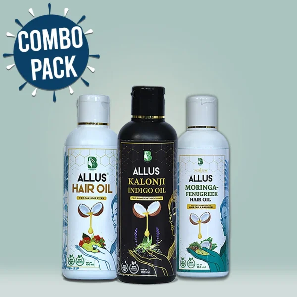 allus-hair-oil-allus-kalonji-indigo-oil-allus-moringa-hair-oil