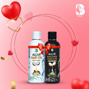 Allus Hair Oil 100ml + Allus Kalonji Indigo Oil 100ml (Pack of 2)